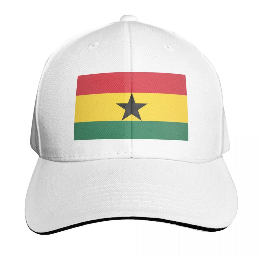 Flag of Ghana Baseball Cap Hard Hat Trucker Cap Streetwear Sunhat For Women Unisexs