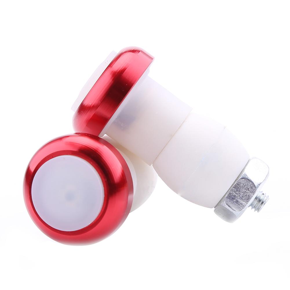 1 Pair Cycling   Handlebar End Red LED Plug Light   Warning Lamp (black)