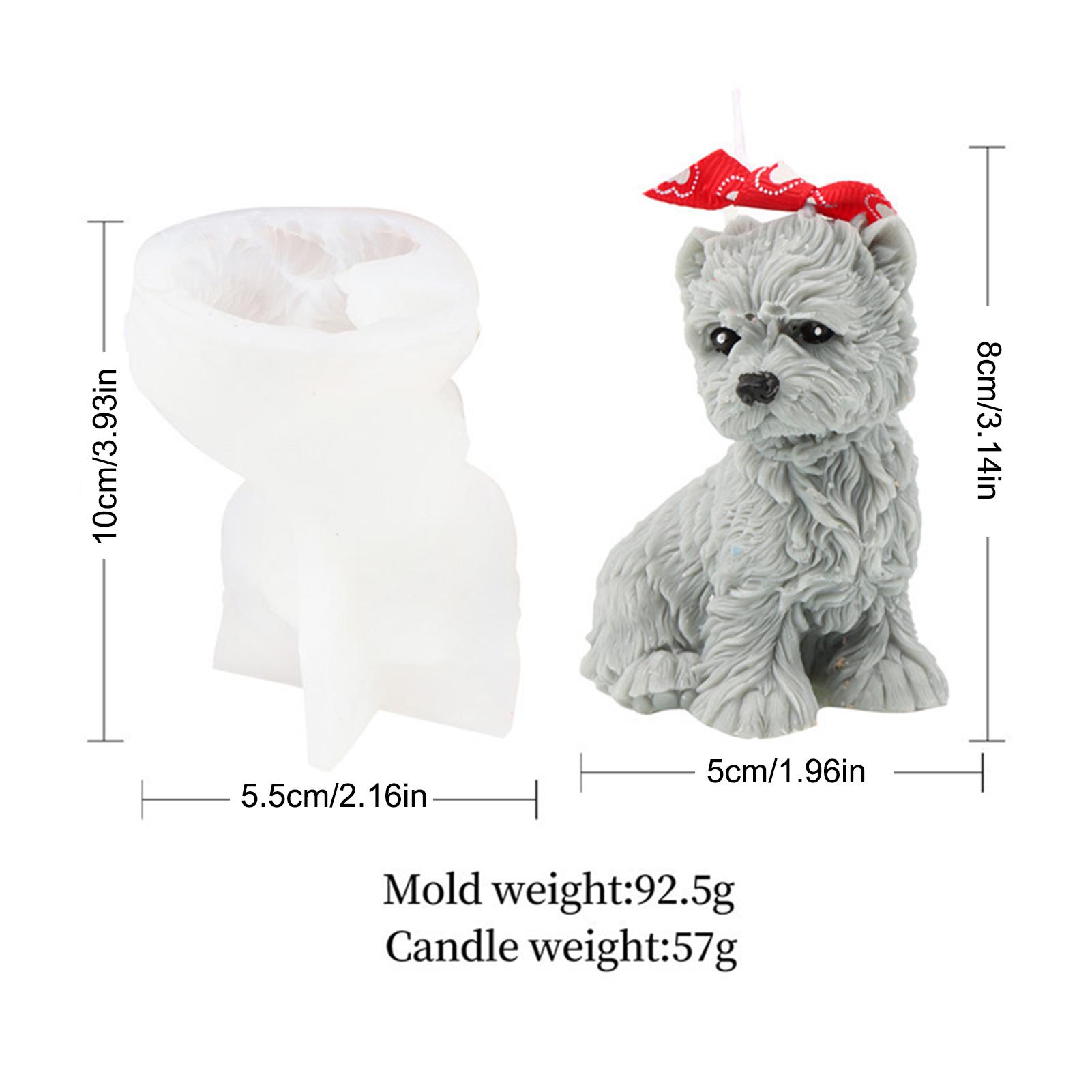 

Силиконовая форма для свечей в виде пуделя, собаки, кошки, своими руками, свечи в виде животных в форме ретривера Гарфилда, кубики льда, форма для мыла из смолы, подарки, ремесло, домашний декор