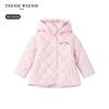 Teenie Weenie Kids Girls' Detachable Hood Padded Jacket