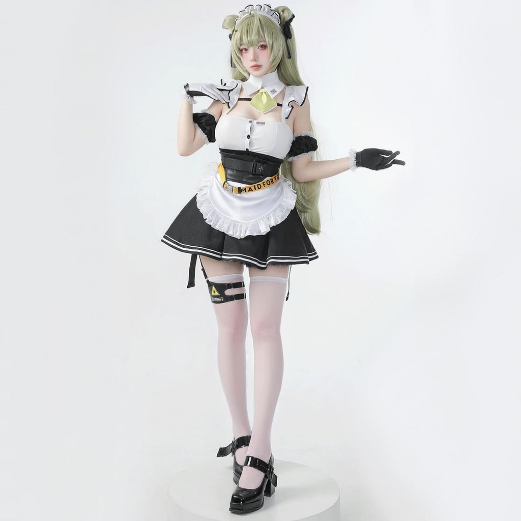 [Milky Time] NIKKE Soda Cosplay Halloween Maid Game Victory Goddess