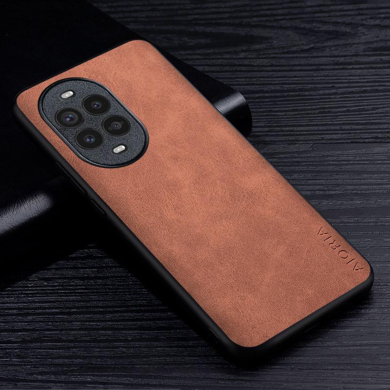 Premium PU-Leder Handyhülle für Huawei Nova 13 Pro 13i 12i 12S 12 SE Kratzfeste einfarbige Hülle für nova 13 pro Funda