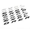BAZZ3 3d ABS Black Logo Explorer Emblem Leters Car Front Hood Emblem Bonnet Bagde For Ford Explorer 4 5 6 Explorer Sticker Accessories
