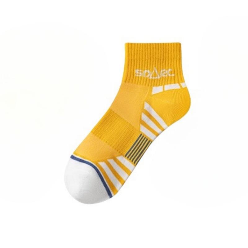 5 Pairs of Men's Summer Thin Basketball Sports Deodorizing Sweat-absorbing Breathable Youth Pure Cotton Socks