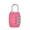 Zinc Alloy Mini Combination Padlock for Suitcases, Gym Lockers, and Drawers