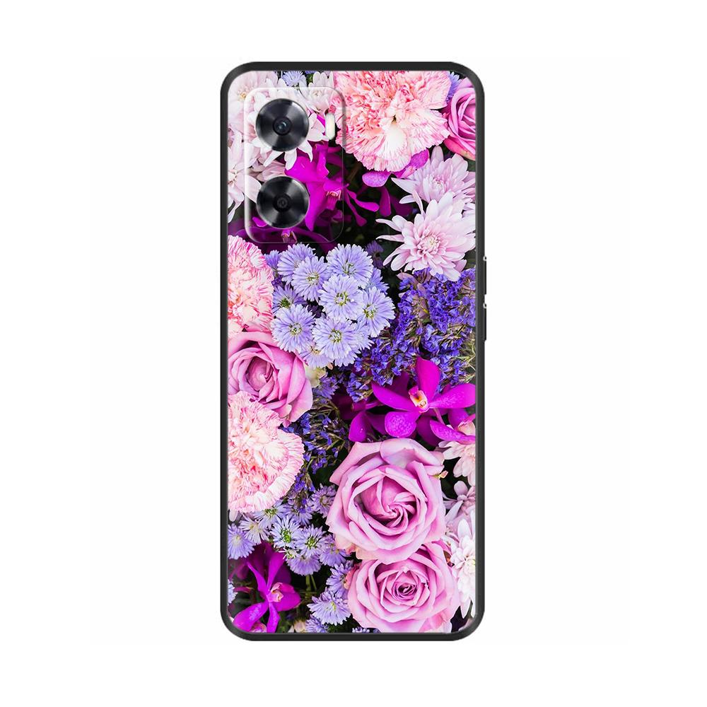 For OnePlus Nord N20 SE Case Cover For 1+ Nord N20SE Phone Cases Cute Flower Silicone Fundas For OnePlus Nord N300 Capas Bumper