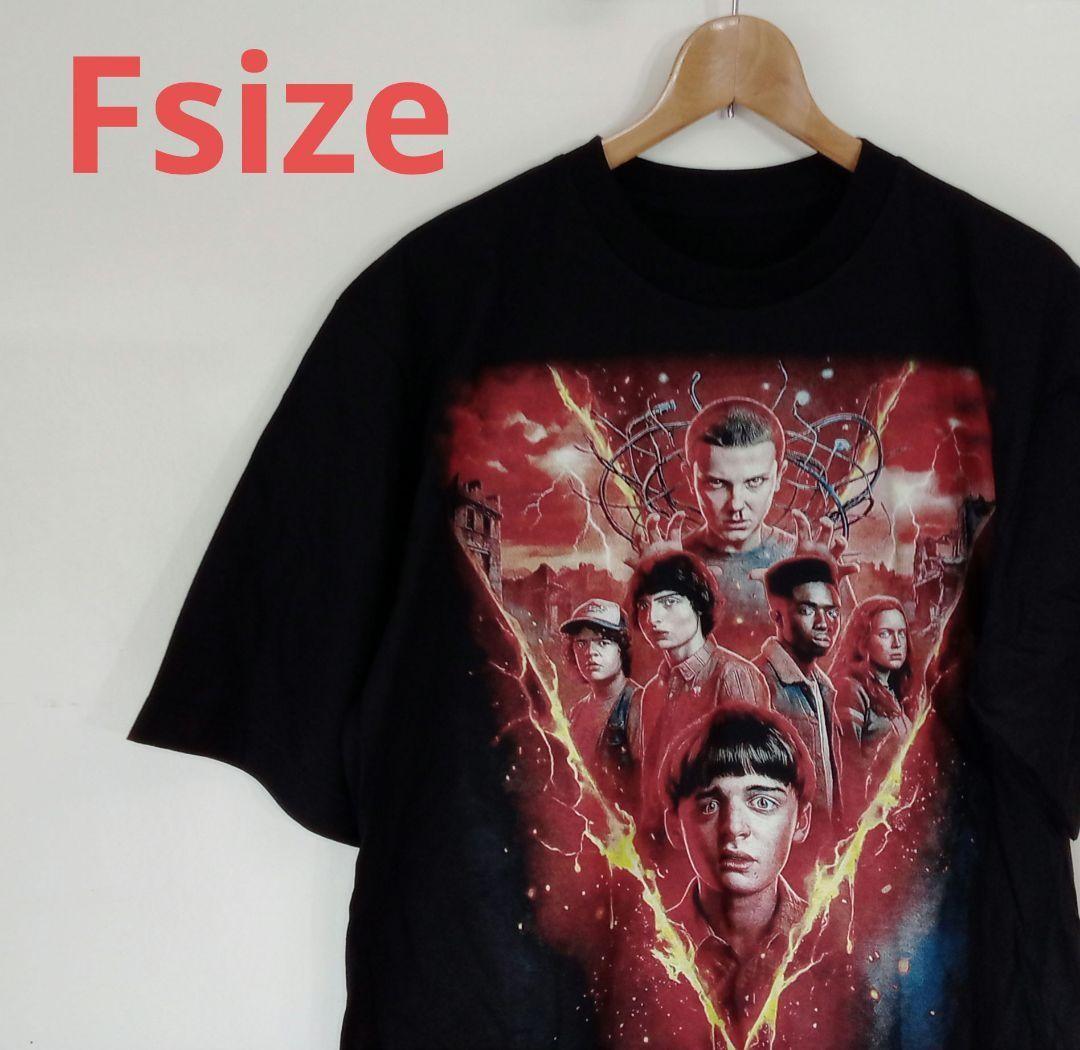 Netflix Stranger Things V Movie T-Shirt (F) D01 XXL