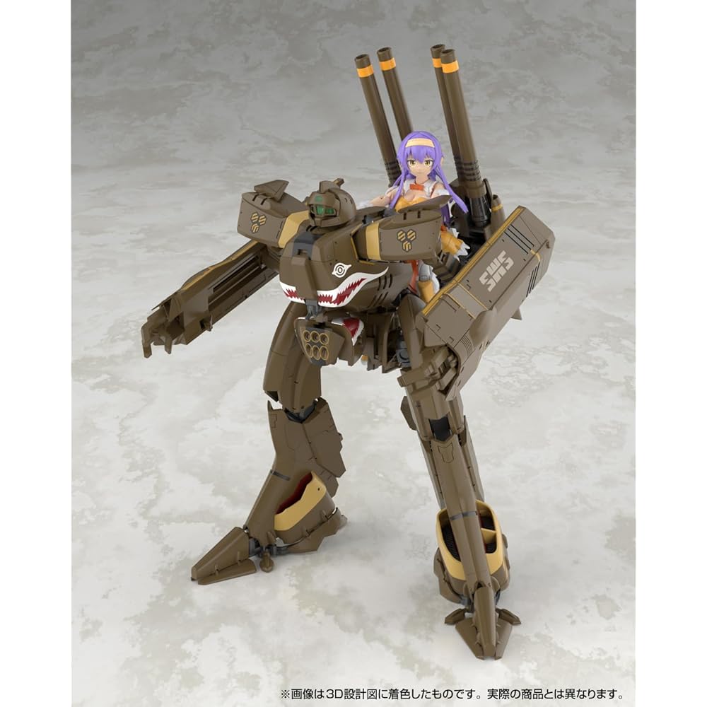 Aoshima V.F.G. No.MC-20 Macross F VB-6 Konig Monster Non-Scale Color-Coded Plastic Model Kit