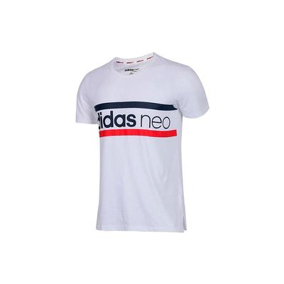 Neo T Shirts Men's White Crew Neck Moderate Straight Fit CV6943