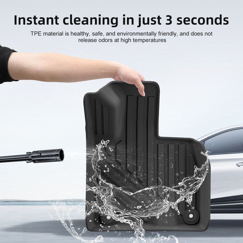 Suitable for Chery Jaecoo5 Ev J5 Right-Hand Drive Full Tpe Car Floor Mats, Carpets, and Trunk Mats for Cross-Border Southeast Asia