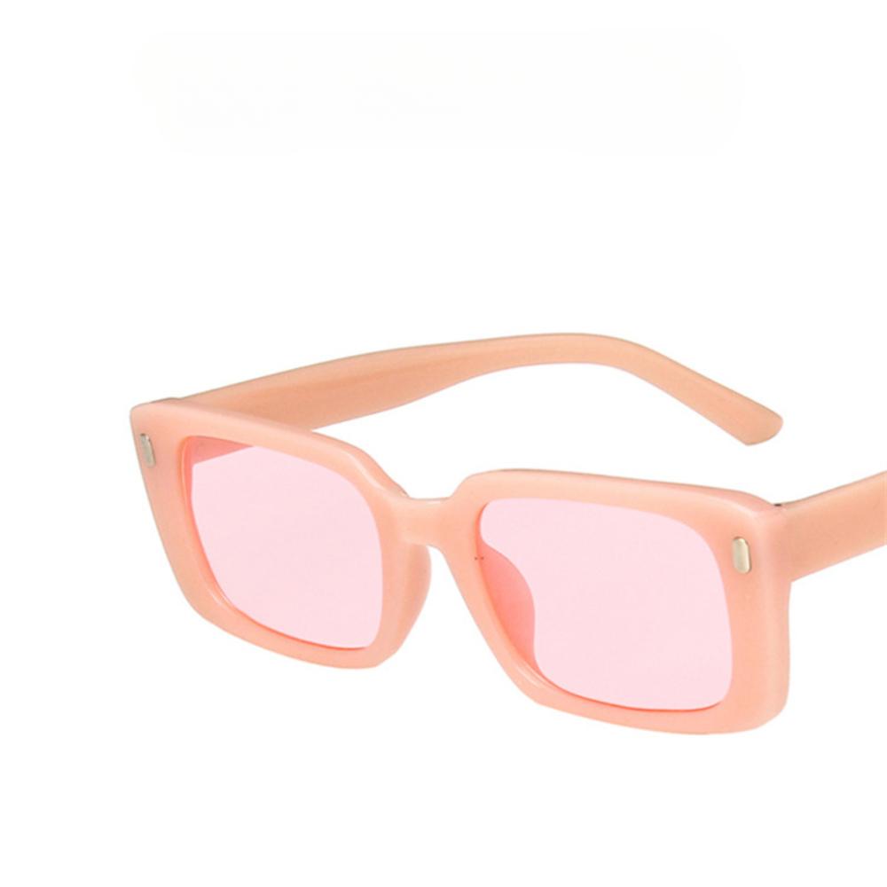 Kwadratowe duże oprawki damskie okulary przeciwsłoneczne moda luksusowe Retro Oversize klasyczne okulary przeciwsłoneczne w stylu hip-hop UV400 nit projekt żółte soczewki