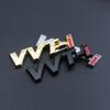 3d Metal Letter VVTi Logo Car Rear Trunk Sticker Badge Fender Side Emblem for Dual VVT-i Camry COROLLA YARiS Rav4 PRIUS AD6