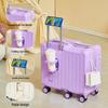 Children's Ride-On Suitcase with Silent Universal Wheels