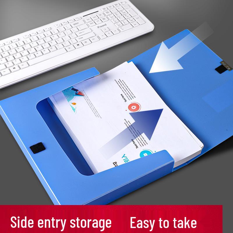 Thickened A4 Plastic File and Data Storage Box