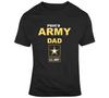 Proud Army Dad U. S. Army Military Family Veteran T Shirt