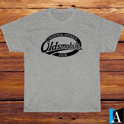 Oldsmobile Club Logo Mens T-Shirt Classic Muscle Car Graphic Tee Made In USA