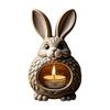 Animal Incense Burner Resin Butterfly Rabbit Incense Holder Handmade Fox Owl Incense Cone Burner Desktop Ornament for Yoga Room