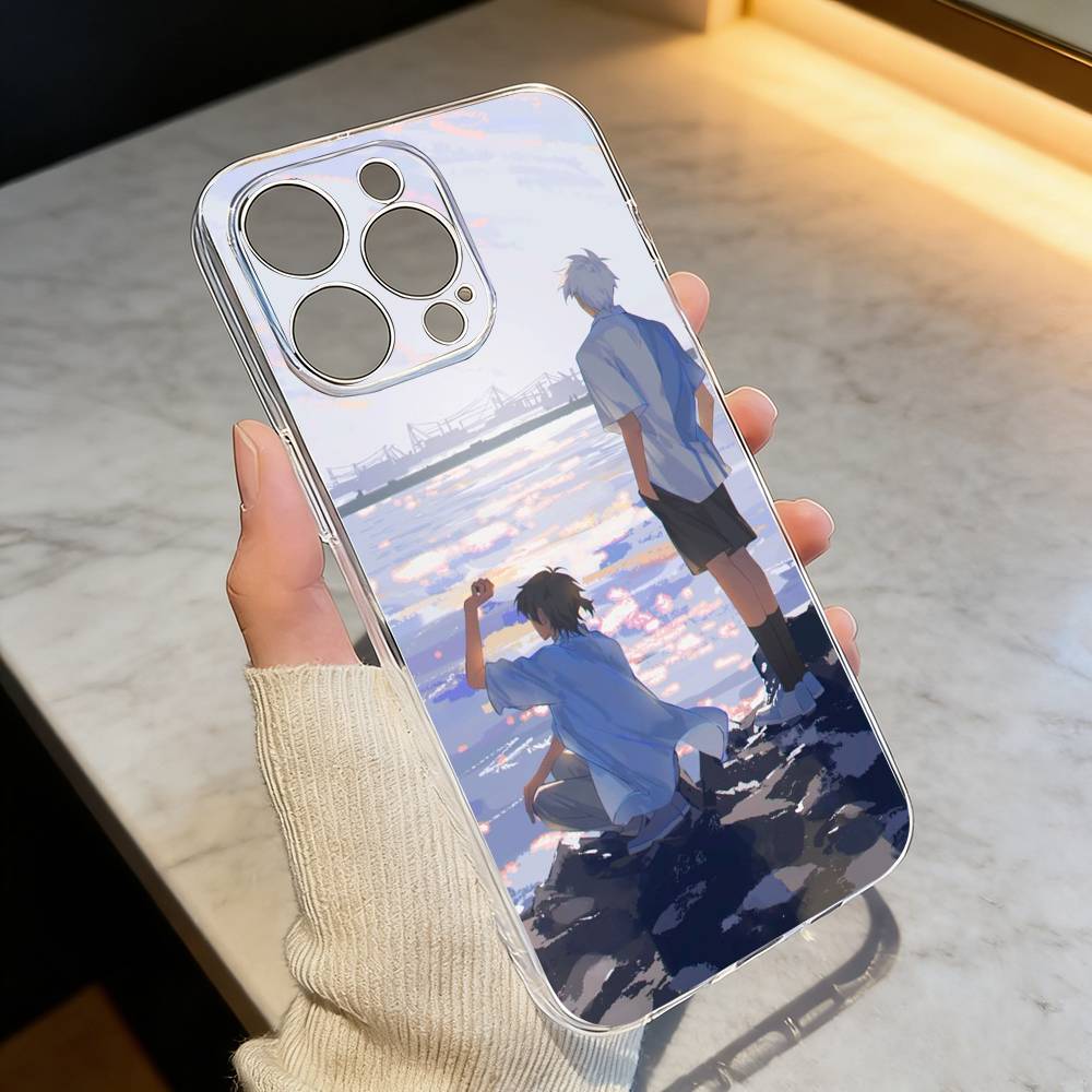 

L-Link C-ClicS Phone Case For iPhone 17 16 15 14 13 12 11 Mini Pro Max Plus Transparent Cover iPhone16promax