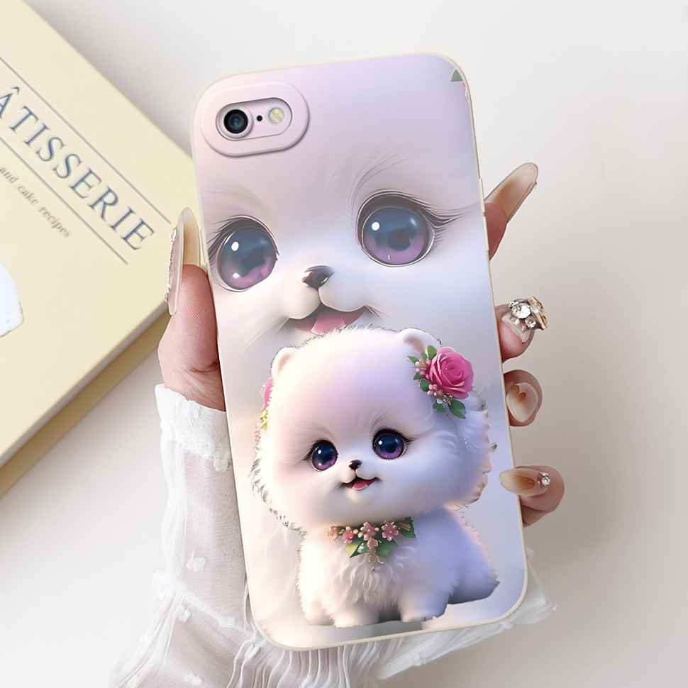 Für Apple iPhone 6 A1549 Hülle Weiches Silikon Mode Malerei Rückseite Für iPhone 6 iPhone6s 6S A1633 4,7" Handyhüllen Bumper