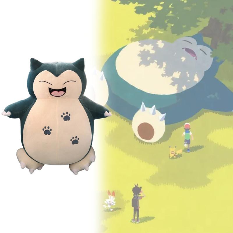 Pokmon Plush Snorlax Toy Cartoon Super Soft Crystal Children Festival Gift Doll