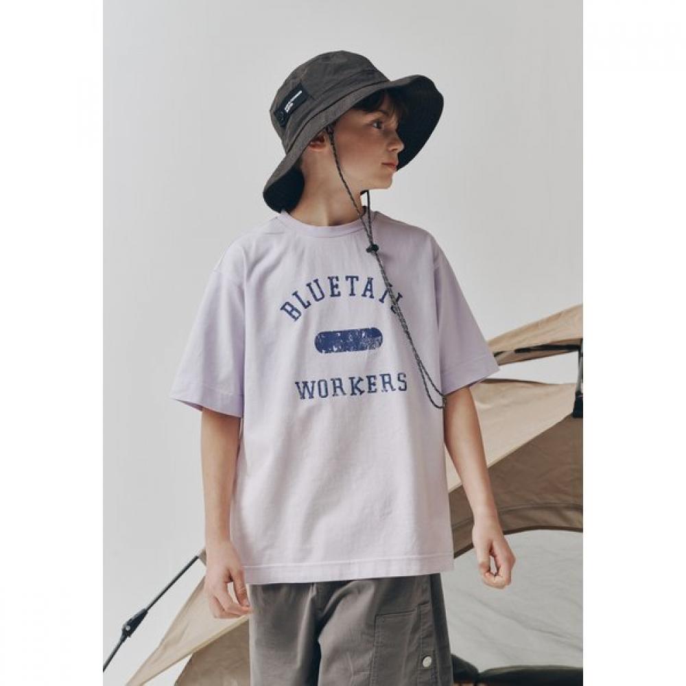 BlueTail VioleT GradienT Wash ShorT Sleeve T shirT azb1Ts06vi