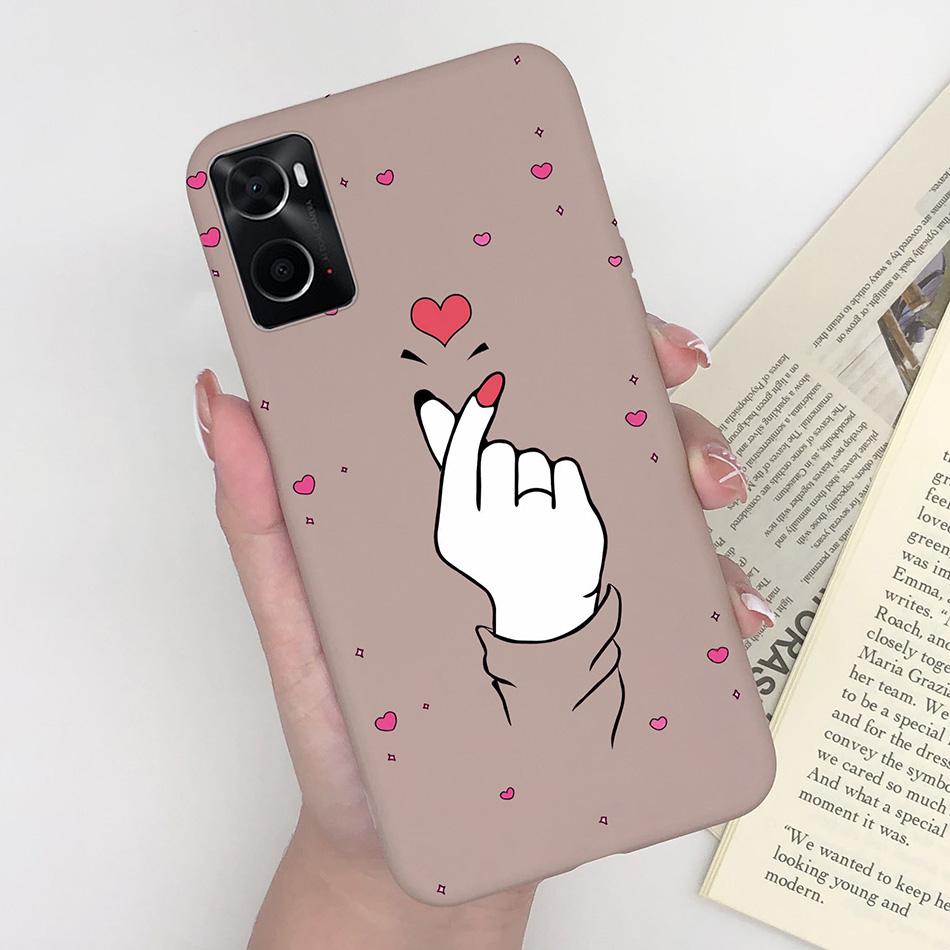 Phone Case For Oppo A96 A97 Cat Monster Soft Matte Silicone Anti Drop Back Cover For Oppo A 96 97 OppoA96 Bumper Funda Coque Bag