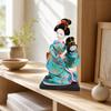 Handmade Geisha Doll with Display Base Decorative Ornament Traditional
