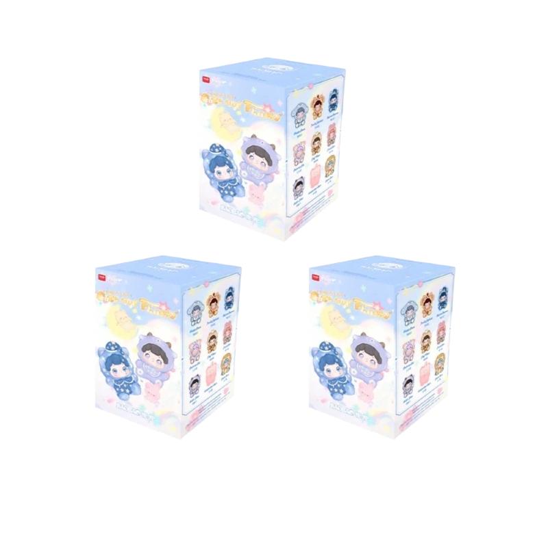 Bop Toys Baobao Cosmic Hug Q Fluffy Series Plush Blind Box Cute Vinyl Plush Doll Collectible Stuffed Figure Gift For Girls