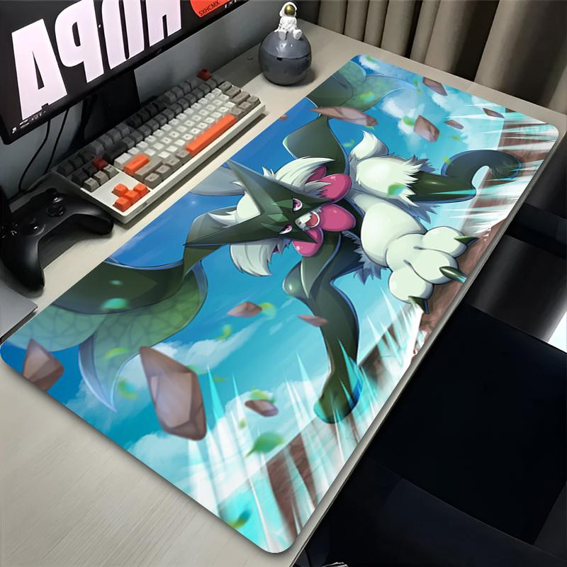 Mouse Pad Large Gamer XXL Laptop Pc Keyboard Desk Mouse Mat PPokemon Meowscarada Carpet Gaming Accessories Rubber Mousepad
