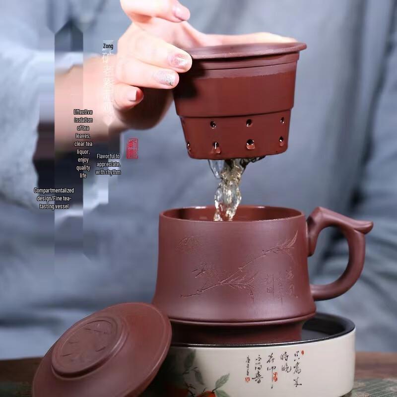 

Кружки-инфузоры с разделением чая и воды