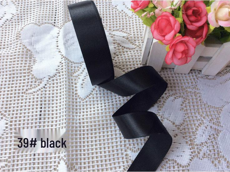 2cm Silk Satin Ribbon for Gift, Cake Decoration, Floral Arrangements, Bows, and Badges.