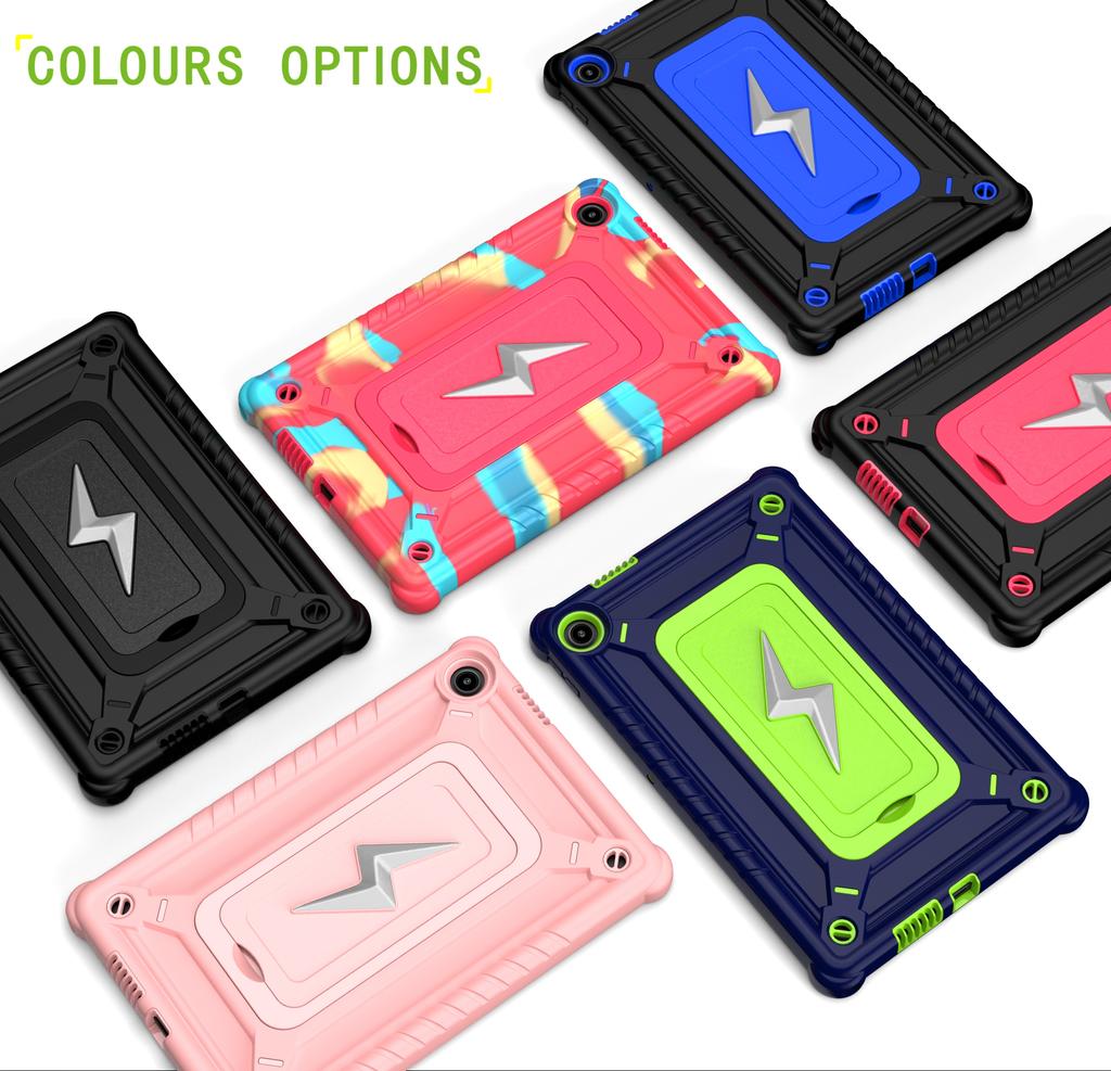 Heavy Duty Stand Case Universal for Lenovo Tab 10.1 2025 K10C Model TB311XU TB311FU ZAEH0019IN ZAEH0180IN ZAEJ0054IN Armor Cover