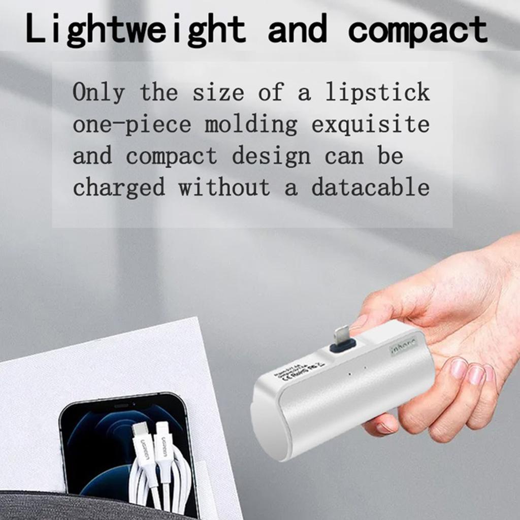 5000mAh Capacity Type-C Charger Battery Pack for Oculus Quest 2 Battery Pack VR Headset Power Banks