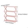 Shoe Rack Organizer 4 Layer 16.5x7.3x19.5inch Easily Install Ventilated Shelf