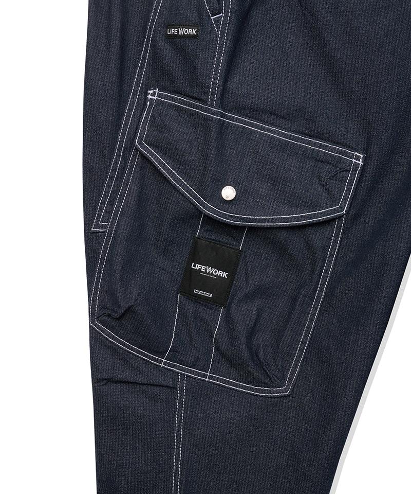 LIFEWORK L4 Balloon Jersey Denim Cargo Pants