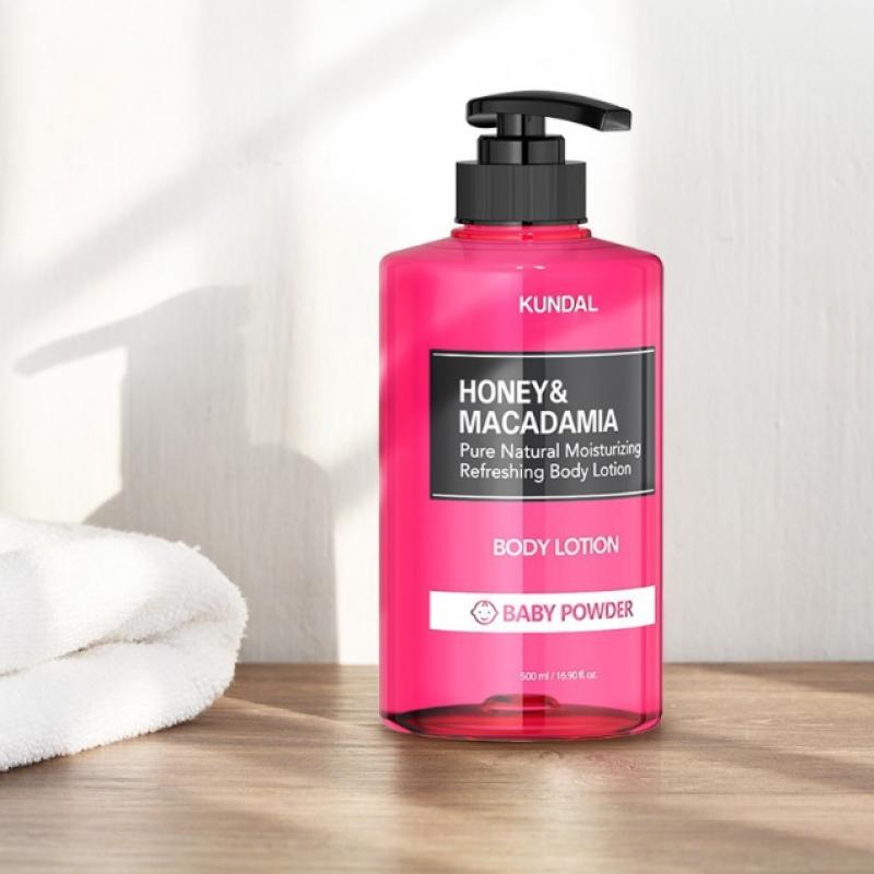 Kundal Honey   Macadamia Body Lotion 500ml Baby Powder