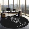 Sons Of Anarchy (1) Round Office Rug Decorative Floor Rug for Office Bedroom Living Room and Home Space