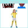Poppy Playtime Cosplay Costume With Son Huggy Wuggy Jumpsuits For Kids Role Play Outfits