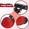 Bike Reflector Mount Holder Easy Installation for Sports