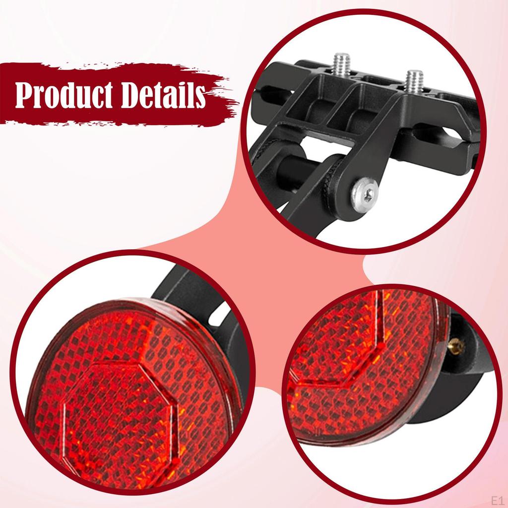 Bike Reflector Mount Holder Easy Installation for Sports