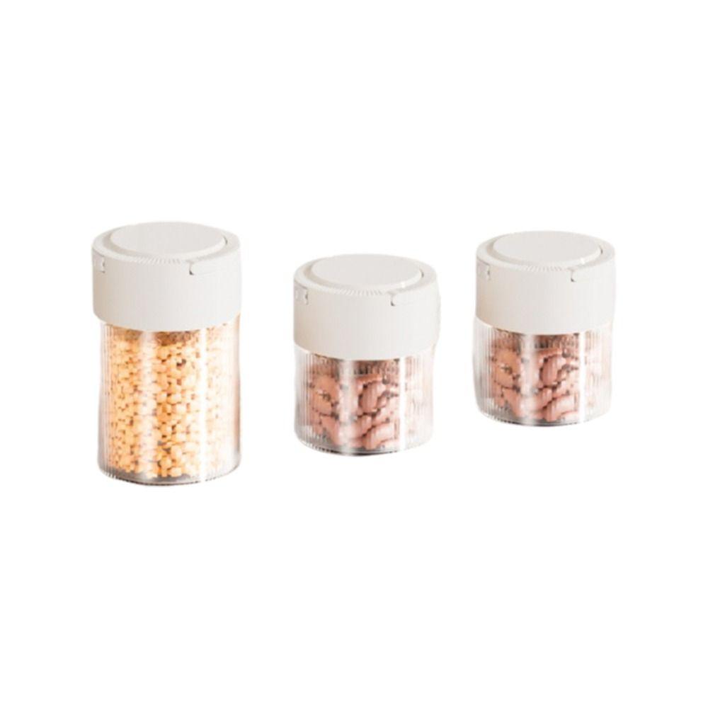 Press Type Hermetic Containers Eco-friendly Sealed Container Airtight Kitchen Jars  Kitchen