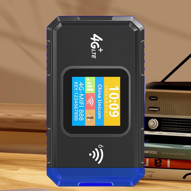 Portable Dual-Band WiFi6 4G Router for Europe, Africa, and Middle East