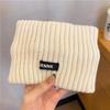 Women Winter Wide Headband Solid Color Knitted Warm Headwrap Girls Punk Elastic Headwear Sports Hair Bands Accessories