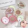 Kakashow Little Bear Cushion Foundation: Creamy, Waterproof, Long-Lasting BB Cream with Refill for Flawless Skin.