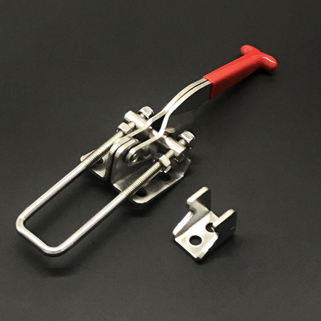 Toggle Clamp Quick-Release Stainless Steel Vertical Horizontal Plunger Stroke Locking Lever Heavy Duty Hand Tool
