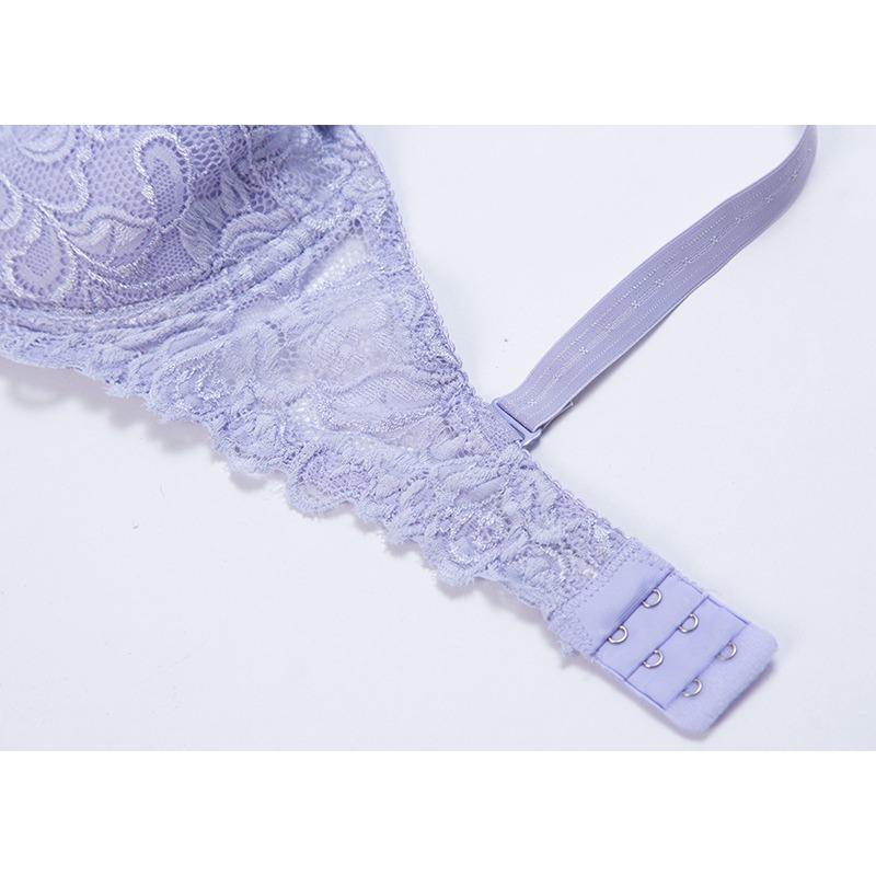 Ultra Thin Lace Bra For Women Anti Glare Breathable Underwear
