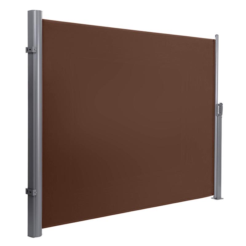 Outdoor Aluminum Alloy Side Pull-Out Sunshade Awning for Sun and Privacy Protection