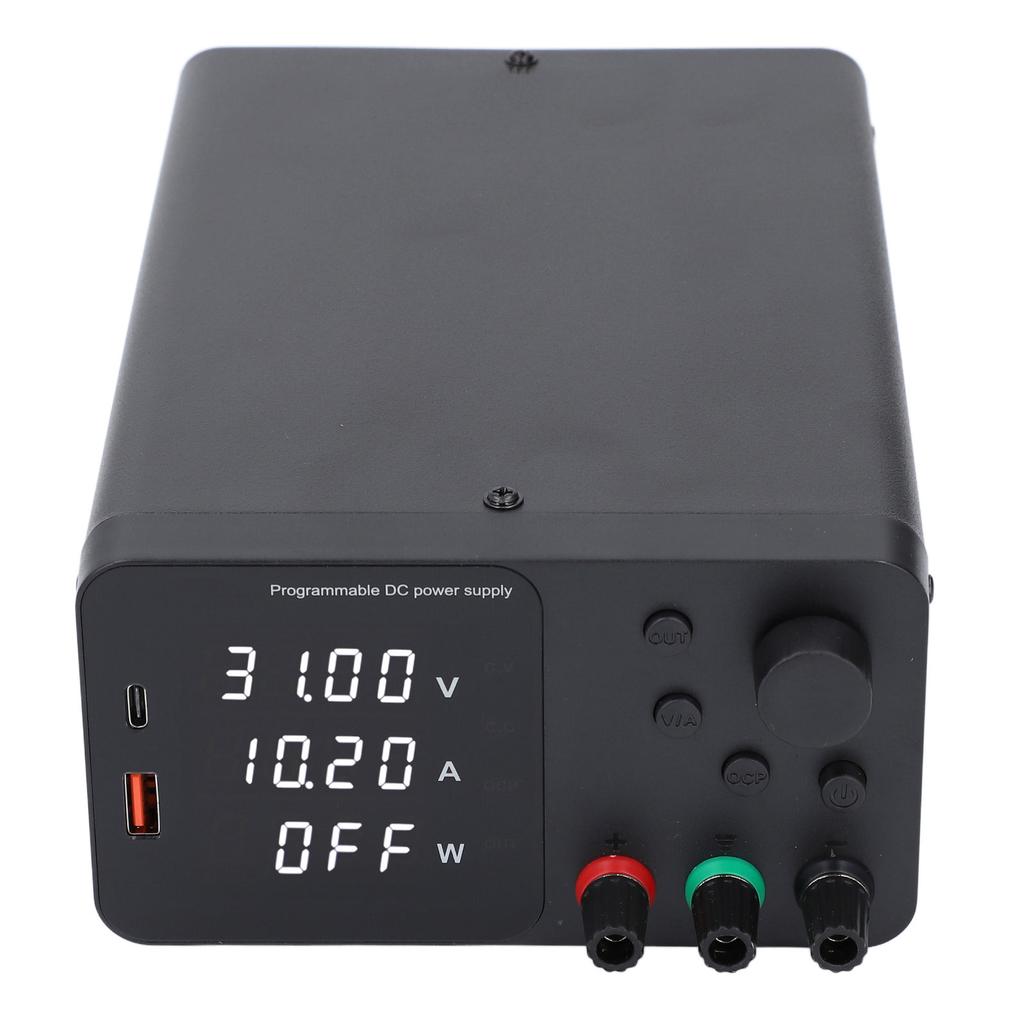 DC Power Supply Variable 0? 0?10A Adjustable Switching Regulated for Lab Bench High Accuracy 4