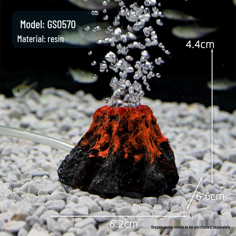 Resin Coral Aquarium Ornament: Creative Fish Tank Decoration and Oxygenating Rockery.