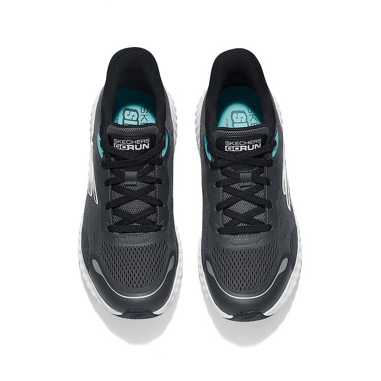 Skechers Go Run Teď Pohodlné Měkké Nízké Ležérní Běžecké Boty Pánské Teniska Černá 220392-CCBK